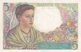 Frankreich 1945 5 Francs Shepherd - 05-04-1945 - Serial P.132 II / VZ