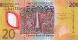 Samoa  20 Tala - Waterfall - Manumea - 2024 - Serial CC I / ST