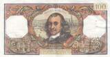 Frankreich 1971 100 Francs - Corneille - 01-07-1971 - Serial O.584 III / SS
