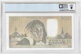 Frankreich 1988 500 Francs - Pascal - 03-03-1988 - Série C.273 - PCGS 65 PPQ I / ST