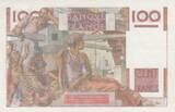Frankreich 1951 100 Francs - Young Farmer - 06-09-1951 - Serial U.395 I / ST