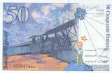 Frankreich  50 Francs - Saint-Exupéry - 1993 - Serial E.008