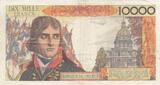 Frankreich 1958 10000 Francs - Bonaparte - 02-10-1958 - Serial R.132 III / SS