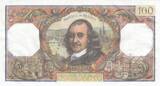 Frankreich 1976 100 Francs - Corneille - 04-11-1976 - Serial J.1020 I / ST