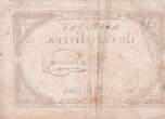 Frankreich 5 livres 5 Pounds - 10 Brumaire Year II (31.10.1793) - Sign. Gilliero - Serial 19864 IV / S