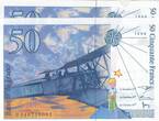 Frankreich  Lot of 2 Banknotes - 50 Francs - Saint-Exupéry - 1999 - Serial H.048 - Consecutive Numbers I / ST