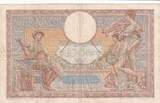 Frankreich 1938 100 Francs Luc Olivier Merson - 01-12-1938 - Serial G.62582 IV / S+
