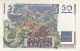 Frankreich 1949 50 Francs - Le Verrier - 17-02-1949 - Serial W.115 I / ST