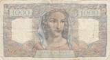 Frankreich 1946 1000 Francs Minerva and Hercules - 25-04-1946 - Serial G.264 IV / S