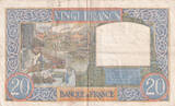 Frankreich  20 Francs Science and Industry - 11/06/1941 - Serial V.4412 III / SS