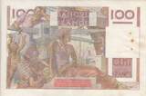 Frankreich 1953 100 Francs - Young farmer - 01-10-1953 - Serial Z.563 III / SS