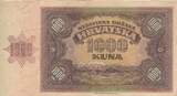 Kroatien 1941 1000 Kuna - Young girl - Mountains - 26-05-1941 - Serial P III / SS