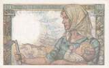 Frankreich 1949 10 Francs - Minor - 30-06-1949 - Serial U.198 I- / VZ+ / VZ-ST