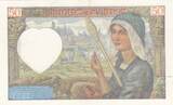 Frankreich 1941 50 Francs - Jacques Coeur - 13-02-1941 - Serial A.41 II / VZ