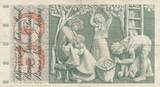 Schweiz 1961 50 Francs - Apple Harvesting Scene - 04-05-1961 - Serial 9M III / SS