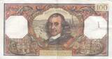 Frankreich 1971 100 Francs - Corneille - 01-07-1971 - Serial M.569 III / SS