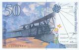 Frankreich  50 Francs - Saint-Exupéry - 1992 - Serial E.003 I / ST