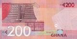Ghana 200 cedis 200 Cédis - Front facing busts of the Big Six leaders - 2022 - Serial AK I / ST