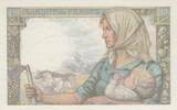 Frankreich 1944 10 Francs - Minor - 13-01-1944 - Serial U.68 I / ST