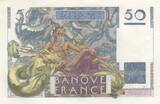 Frankreich 1947 50 Francs - Le verrier - 02-10-1947 - Serial U.80 II / VZ+