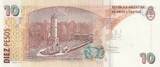 Argentinien  10 Pesos M. Belgrano - Monument at Rosario - Serial N - 2014 I / ST
