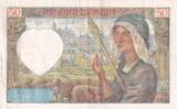 Frankreich 1941 50 Francs Jacques Coeur - 20-11-1941- Serial A.141 III / SS+