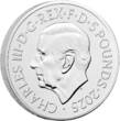 Großbritannien 5 pounds 2025 Diplodocus - 50 Pences 2024 BU