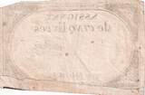 Frankreich 5 livres 5 Pounds 10 Brumaire Year II (31.10.1793) - Sign. Audouin - Serial 26389 IV / S