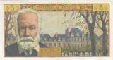 Frankreich 1965 5 NF - Victor Hugo - 06-05-1965 - Serial G.143 III / SS+
