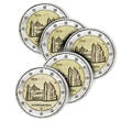 Deutschland  Set of 5 x 2 Euros Commemo. Germany 2014 - Lower Saxony (all 5 workshops) unz ( non circulé)