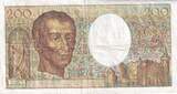 Frankreich  200 Francs - Montesquieu - 1981 - Serial V.007 III / SS