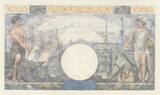 Frankreich 1944 1000 Francs - Commerce and Industry - 06-07-1944 Serial E.3620 I / ST