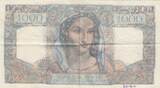 Frankreich 1946 1000 Francs Minerva and Hercules - 17-01-1946 - Serial C.182 III / SS
