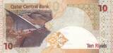 Katar  10 Riyals Qatar Central Bank, boat - 2017 I / ST