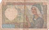 Frankreich 1941 50 Francs Jacques Coeur - 11-09-941 - Serial V.117 IV / S