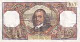 Frankreich 1975 100 Francs - Corneille - 15-05-1975 - Serial W.876 III / SS