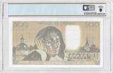 Frankreich 1988 500 Francs - Pascal - 03-03-1988 - Serial D.273 - PCGS 66 PPQ I / ST