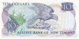Neuseeland  10 Dollars - Elizabeth II - Nestor Kea - ND (1981-1989) - Serial NKE I / ST