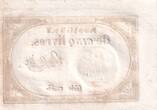 Frankreich 5 livres 5 Pounds - 10 Brumaire Year II (31.10.1793) - Sign. Poullain - Serial 22355 II / VZ