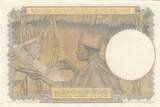 Französisches Westafrika 1942 5 francs - Man, weaver - 15-06-1942 - Serial G.10742 II / VZ+
