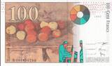 Frankreich  100 Francs - Cezanne - 1997 - Serial W.009 I / ST