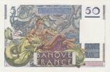 Frankreich 1946 50 Francs - Le Verrier - 31-05-1946 - Serial O.34 I / ST