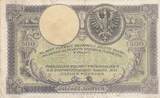 Polen 1919 500 Zlotych - T. Kosciuszko - Crowned Eagle - 28-02-1919 - Serial S.A.1541747 III / SS