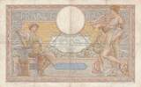 Frankreich 1937 100 Francs Luc Olivier Merson - 09-09-1937 - Serial M.55463 IV / S