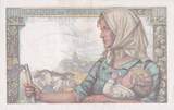 Frankreich 1944 10 Francs - Minor - 20-01-1944 - Serial O.79 - P.99 I- / VZ+ / VZ-ST
