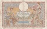 Frankreich 1937 100 Francs Luc Olivier Merson - 09-09-1937 - Serial Z.55573 IV / S