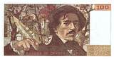 Frankreich  100 Francs Delacroix - 1991 - Serial Q.172 - Little watermark - Fay.69bis.03a4 III / SS+
