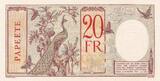 Tahiti  20 Francs Peacock - Specimen - Papeete - Bank of French Indo-Chine - 1928 I / ST