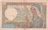 Frankreich  50 Francs Jacques Coeur - 15.05.1941 - Serial H.84 IV / S