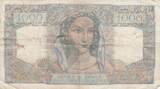 Frankreich 1946 1000 Francs Minerva and Hercules - 03-10-1946 - Serial Z.341 IV / S